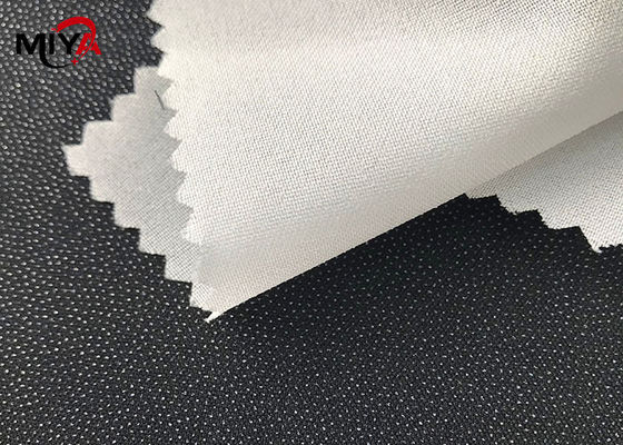 OEKO TEX padrão 60 polegadas tecido de malha interlining fuso para robusto artesanato de vestuário