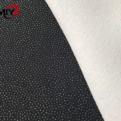 60 polegadas suave e sedosa sensação de mão PA PES tecido interlining fusível