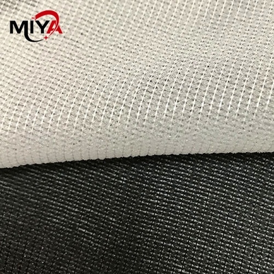 Poliéster 30gsm entrelinhando kejme'noykejme fundível branco/preto para a roupa e os vestuários